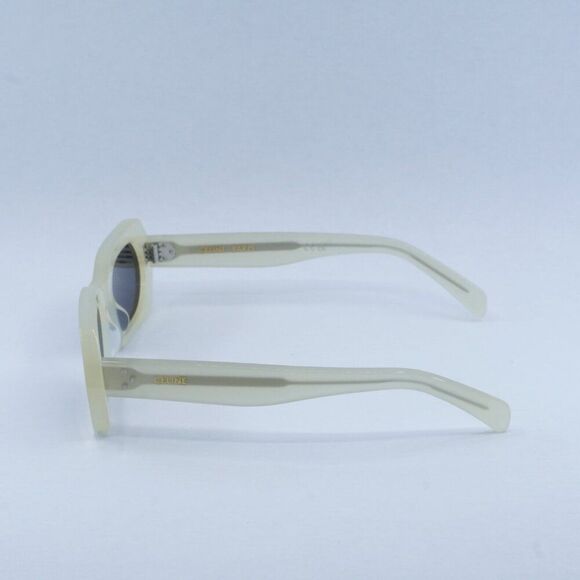 🕶️ New Celine CL40243I 39A Sunglasses -Opal Vanilla Frame, Smoke Lenses - Picture 9 of 11